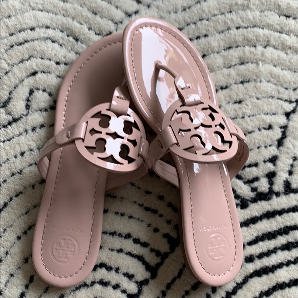 Tory Burch Pink Nude Flip Flop Sandal